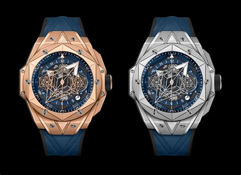 hublot sang bleu black|hublot sang bleu blue.